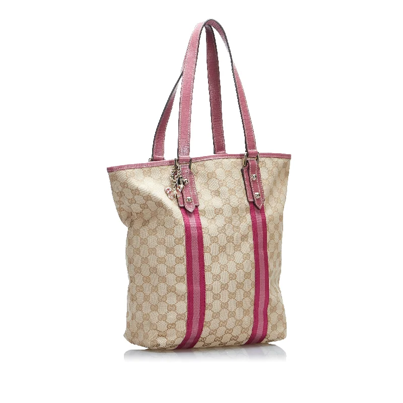 Brown Gucci GG Canvas Jolicoeur Tote