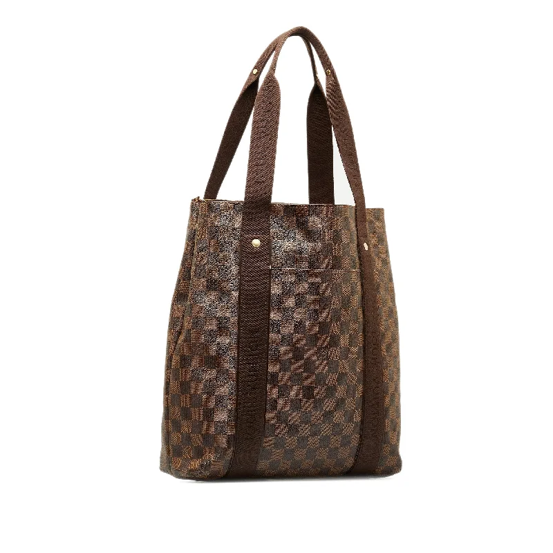 Brown Louis Vuitton Damier Ebene Cabas Beaubourg Tote Bag