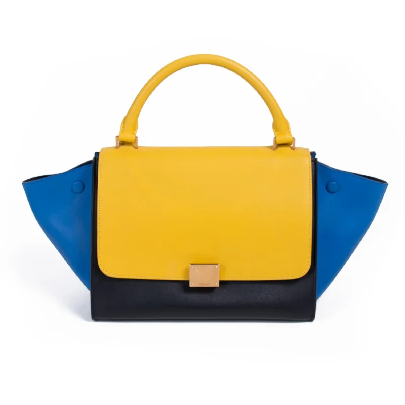 Celine Tricolor Trapeze Bag