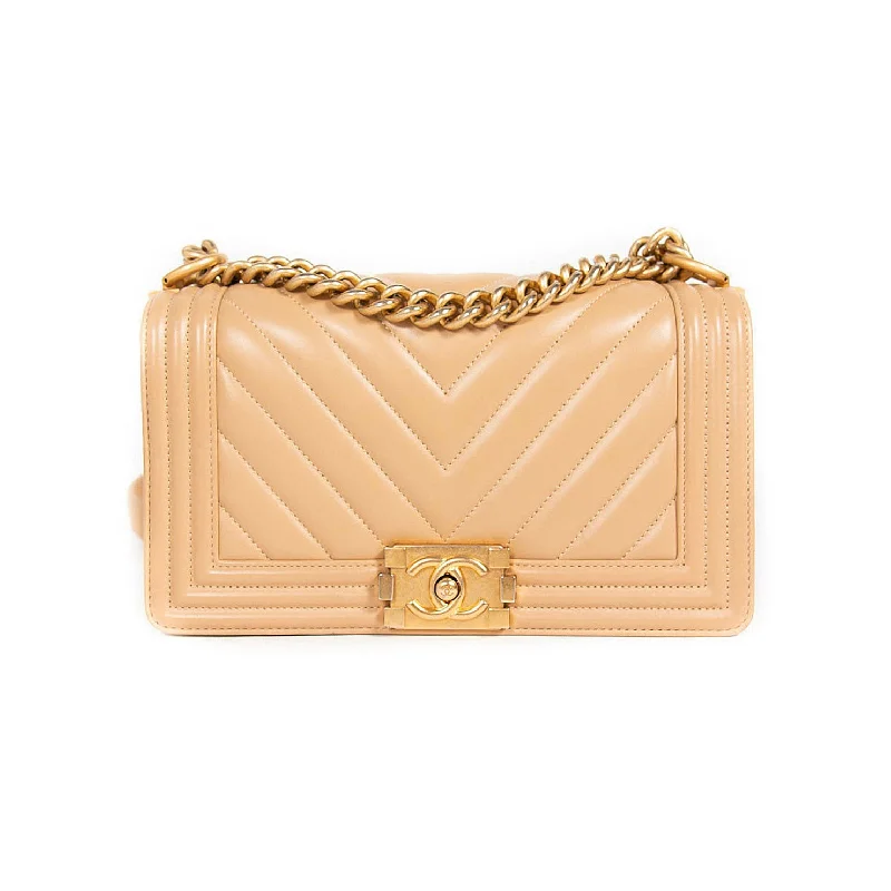 Chanel Boy Chevron Medium Flap Bag