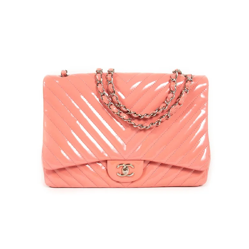 Chanel Classic Chevron Maxi Flap Bag