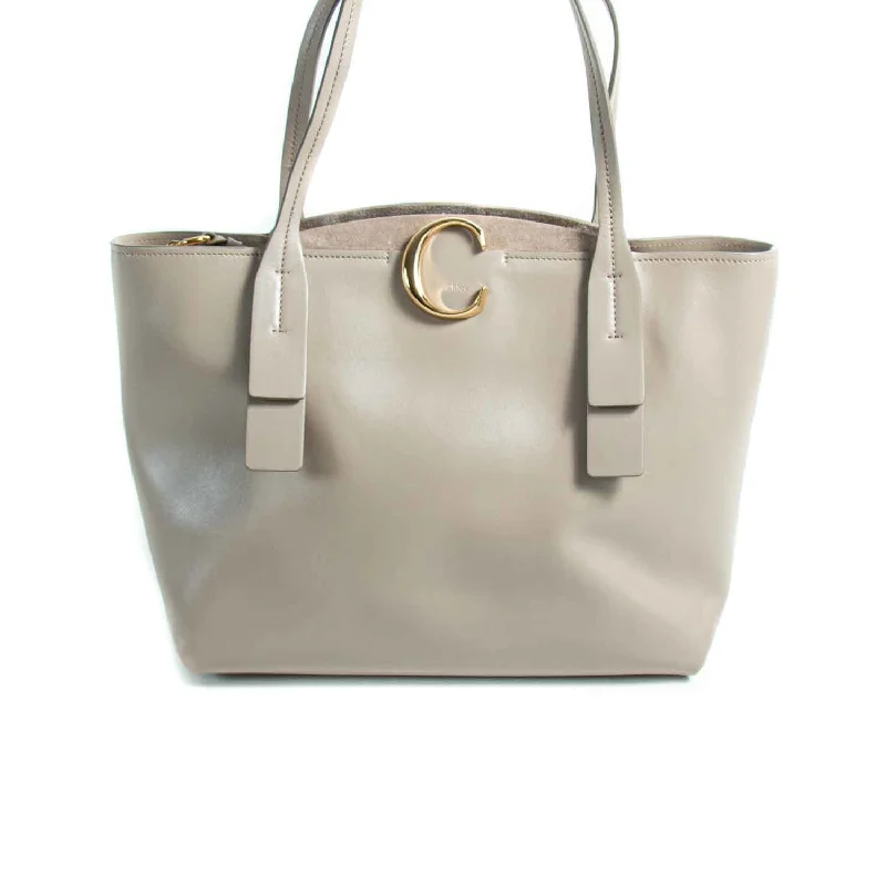 Chloé C Leather Tote Bag