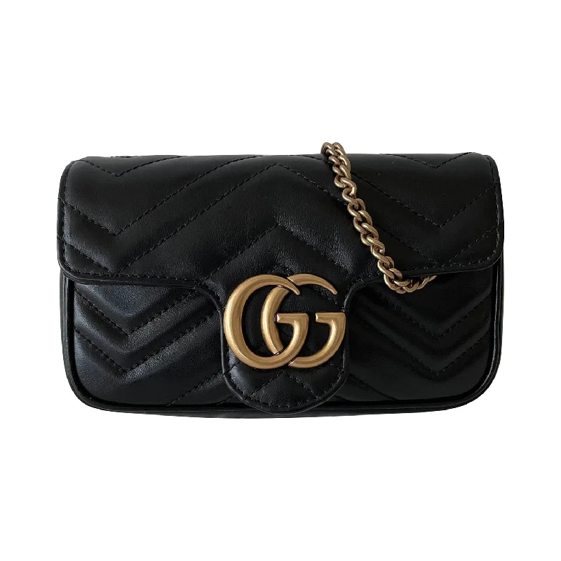 Gucci GG Marmont Matelassé Super Mini Bag