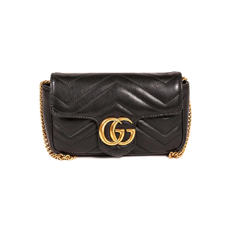 Gucci GG Marmont Matelassé Super Mini Bag