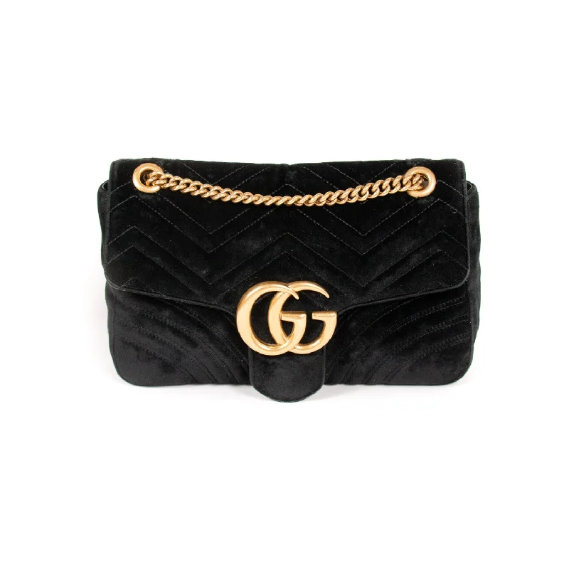 Gucci GG Marmont Medium Metalassé Bag