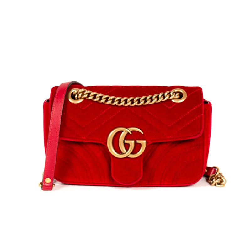 Gucci GG Mini Marmont Matelassé Bag