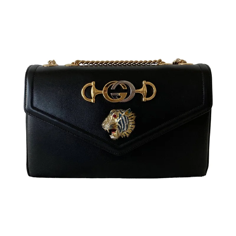 Gucci Rajah Tiger Head Medium Shoulder Bag