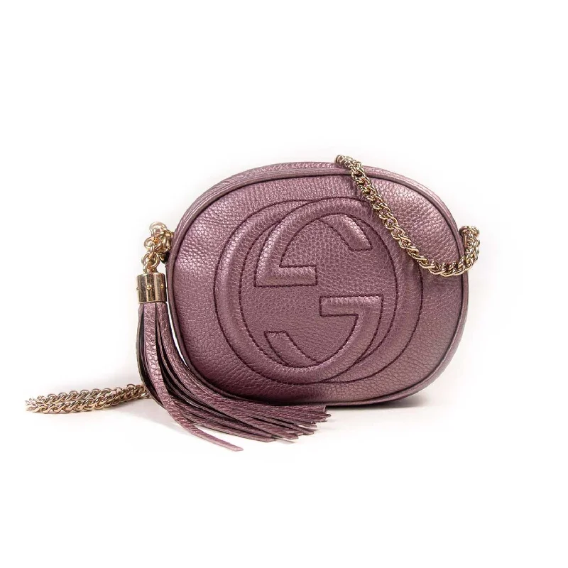 Gucci Soho Mini Leather Disco Bag