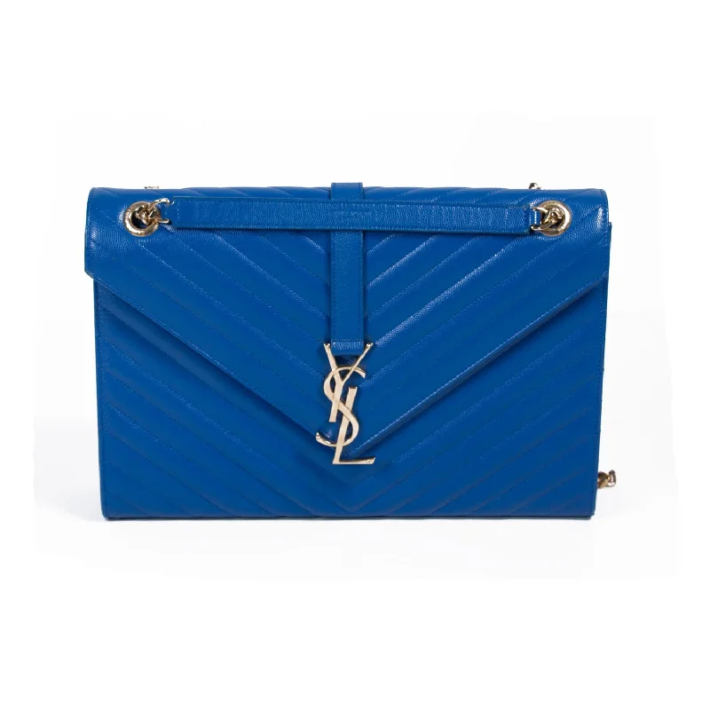 Saint Laurent Monogram Envelope Large Bag