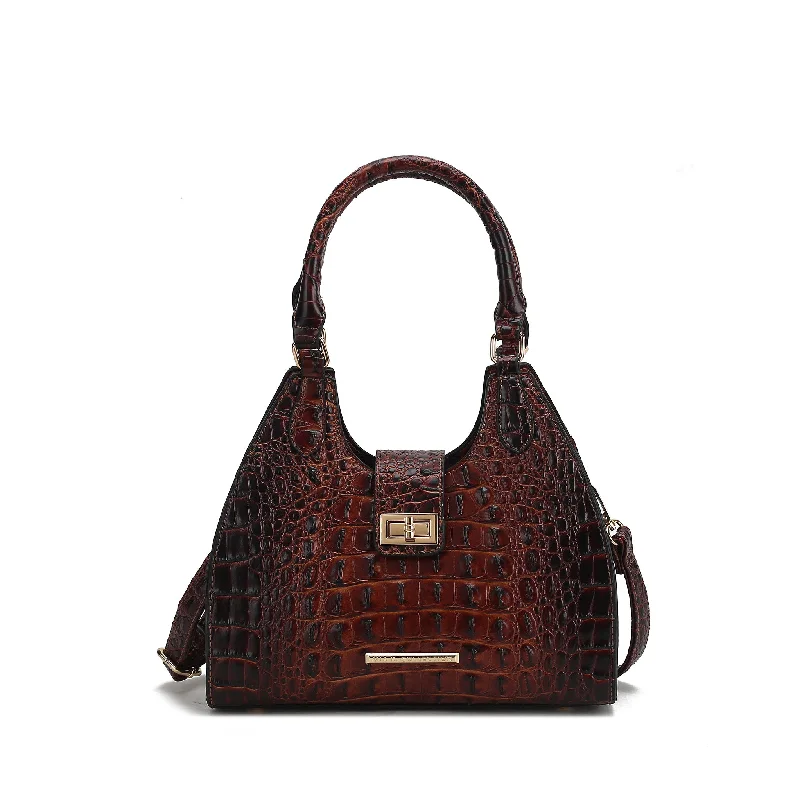 Ava Crocodile Tote Bag