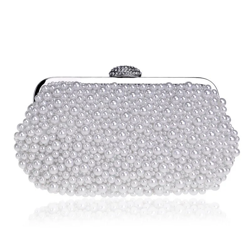 Pearl evening bag