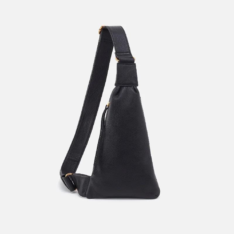 Bodhi Sling In Pebbled Leather - Black