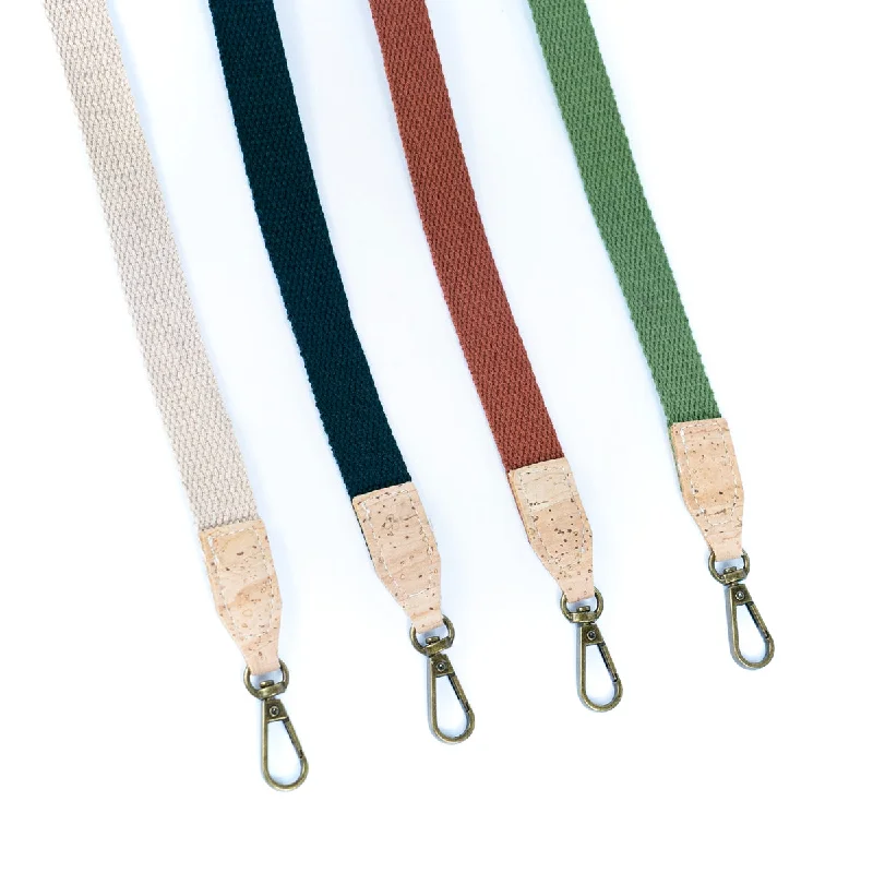 Cork and Cotton Adjustable Shoulder Strap L-1077