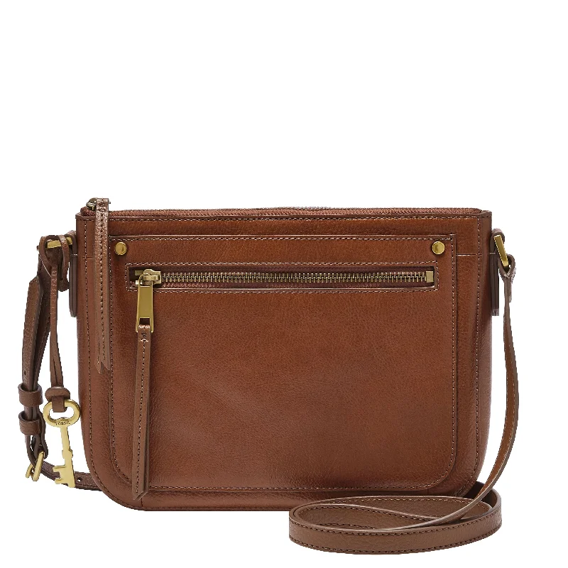 Fossil Women's Farrah Leather Crossbody Bag