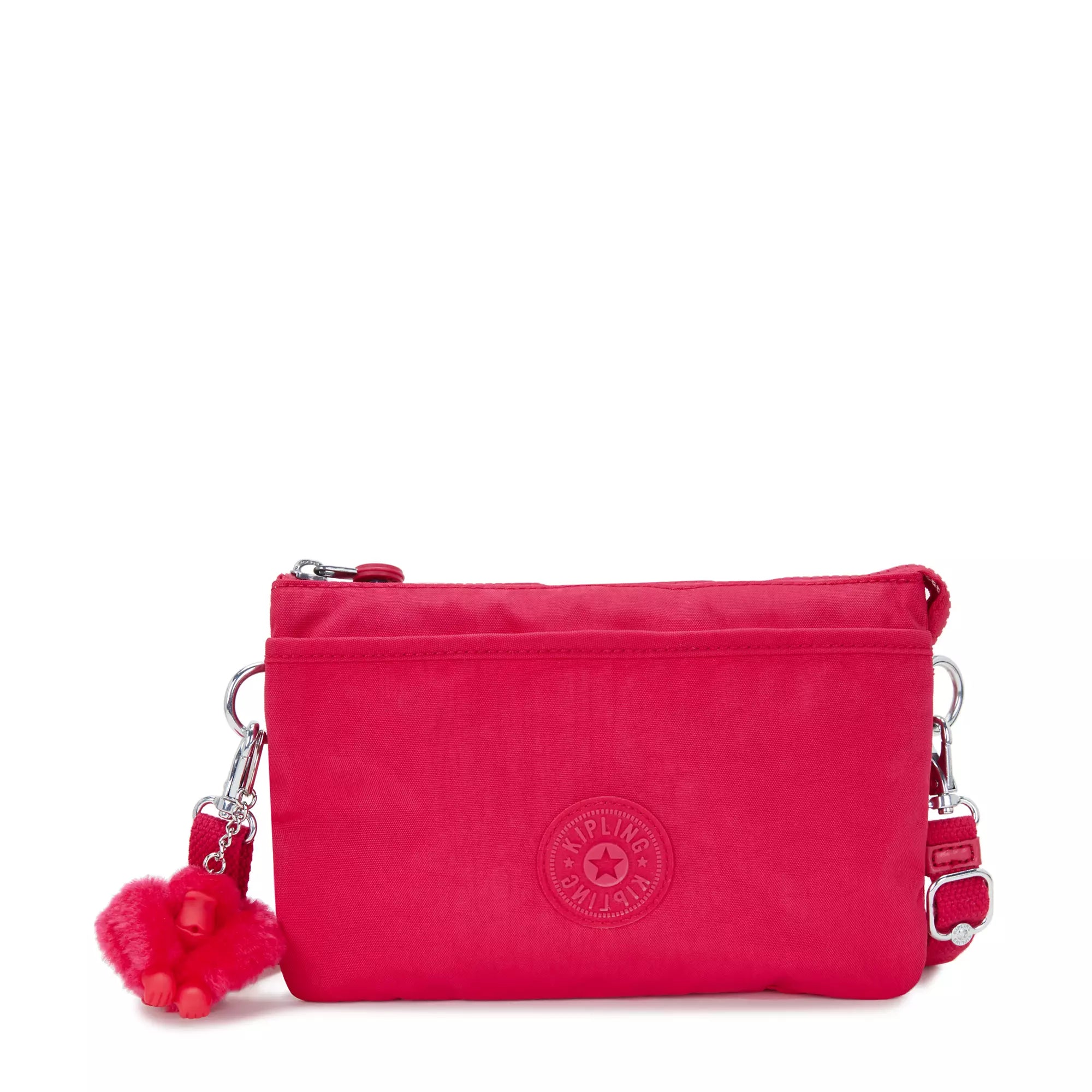 Kipling Riri Crossbody Bag - Confetti Pink