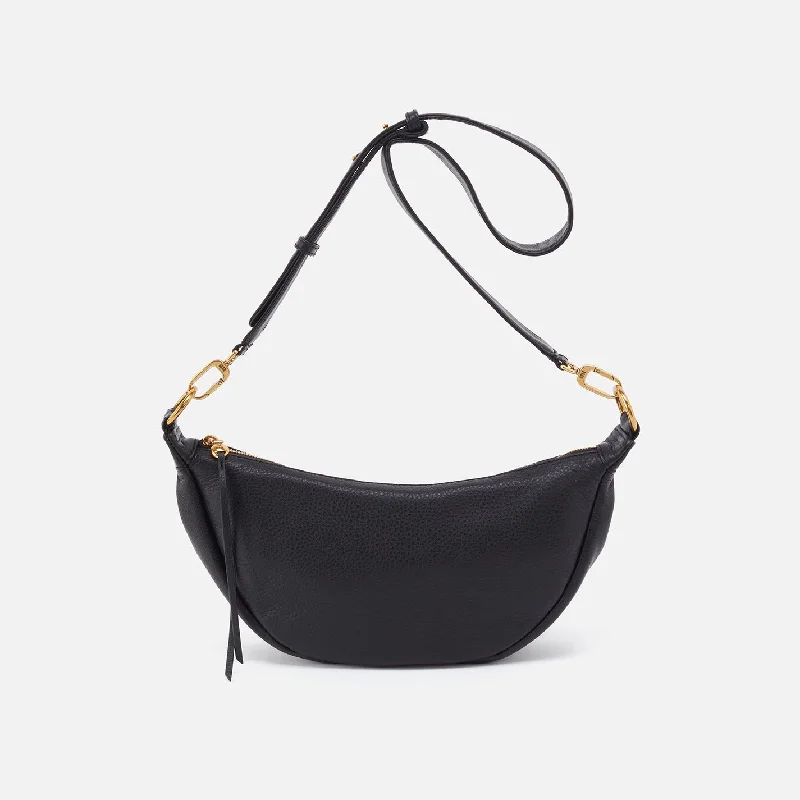 Knox Sling In Pebbled Leather - Black