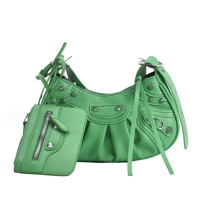 green Shoulder bag