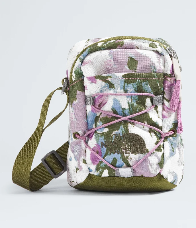 The North Face Jester Crossbody Bag - White Dune Painted Bouquet Print/Mineral Purple/TNF White